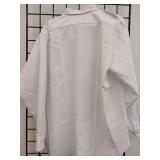 APPEARS NEW - Van Guard by Van Heusen White Uniform Shirt (Size 34/35 neck 18 1/2)
