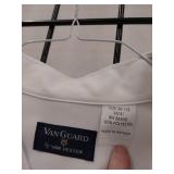 APPEARS NEW - Van Heusen Vanguard White Dress Shirt (Size 36/37 neck 20.5)