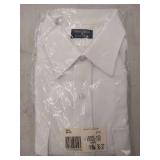 FACTORY SEALED - Van Guard by Van Heusen White Dress Shirt (Size 36/37 neck 17) Set of 2