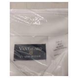 FACTORY SEALED - Van Guard by Van Heusen White Dress Shirt (Size 36/37 neck 17) Set of 2