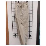 APPEARS NEW - 5.11 Tactical Men s Taclite Pro Work Pants  Lightweight Poly-Cotton Ripstop Fabric (Size 48 Unhemmed) TDU Khaki  Style 74273L  - Retail: $125