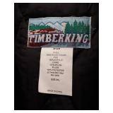 APPEARS NEW - Timberking UPC Black Winter Bomber Jacket (Size 2XL)
