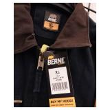 APPEARS NEW - Berne Original Washed Gasoline Jacket (Size XL Tall) (Midnight)  - Retail: $85