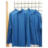 Sport-Tek Ladies Blue Quarter-Zip Pullover (Size 3XL) Set of 2