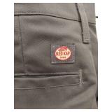 APPEARS NEW - Red Kap PT27 Work Shorts Charcoal Gray (Size 16W 08L)