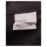 APPEARS NEW - Red Kap Gray Work Pants (Size 16W 34L Unfinished) Set of 2