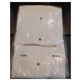FACTORY SEALED - Chaplin White Pleated Tuxedo Shirt (Size L 36-37) 3 Pack