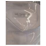 FACTORY SEALED - Lady Martino by Henry Segal White Dress Shirt (Size 14) 2 Pack