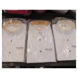 APPEARS NEW - Lady Martino by Henry Segal White Dress Shirt (Size 16) 3 Pack