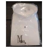 APPEARS NEW - MINA White Button Down Dress Shirt (Size 22) 3 Pack