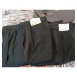APPEARS NEW - Lady Edwards Black Catering Dress Pants (Size 6) 2 Pack