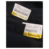 APPEARS NEW - Lady Edwards Black Catering Dress Pants (Size 12) 2 Pack