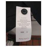 APPEARS NEW - Henry Segal Black Dress Vest Size Small