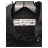Pinnacle HD Black Chef Coat - Size Medium