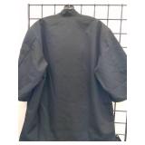Pinnacle HD Black Chef Coat - Size Medium