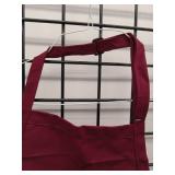 Superior Style Burgundy Work Apron