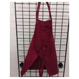 Superior Style Burgundy Work Apron