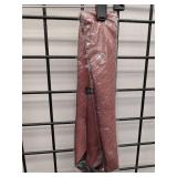 APPEARS NEW - USA Made Burgundy Striped Clip-On Tie S0302D and Edwards Burgundy Tie