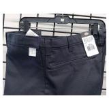 APPEARS NEW - Dickies Mens Industrial Flat Front Comfort Waist Pant - Charcoal/LP817 (38UL x 30) 2 PACK