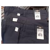 APPEARS NEW - Dickies Mens Industrial Flat Front Comfort Waist Pant - Charcoal/LP817 (38 x 39UL) 2 PACK