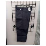 APPEARS NEW - Dickies Mens Industrial Flat Front Comfort Waist Pant - Charcoal/LP817 - 38 x 30 (2 PACK)