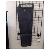 APPEARS NEW - Dickies Occupational Workwear Dark Charcoal Gray Pants/LP817 (Size 32x30) 2 PACK