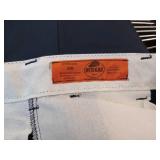 APPEARS NEW - Red Kap Navy Blue Work Pants PT20NV9 (Size 36x30) 2 PACK