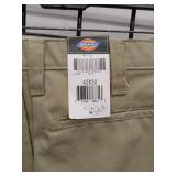 APPEARS NEW - Dickies Work Khaki Pants (Size 42x30) 2 PACK