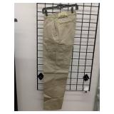 APPEARS NEW - Edwards Casualwear Khaki Cargo Pants Style 2575-05 (Size 31) 3 PACK