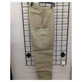 APPEARS NEW - Edwards Casualwear Khaki Cargo Pants Style 2575-05 (Size 31) 3 PACK