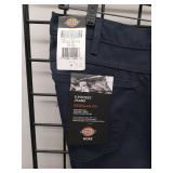 APPEARS NEW - Dickies 5-Pocket Regular Fit Work Pants, Navy (Size 31) 2 PACK