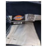 APPEARS NEW - Dickies 5-Pocket Regular Fit Work Pants, Navy (Size 31) 2 PACK