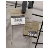 APPEARS NEW - Geoffrey Beene Perfect Fit Khaki Dress Pants 32x30  - Retail: $50