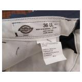 APPEARS NEW - Dickies Occupational Workwear Industrial Cotton Cargo Pant, Navy (Size 36x32)