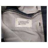 APPEARS NEW - Navy Blue Cargo Work Pants (Size 34)