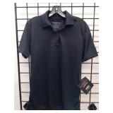 APPEARS NEW - Tru-Spec Ladies Short Sleeve 100% Poly Performance Polo, Navy.  SMALL