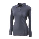 APPEARS NEW - Tru-Spec Ladies Long Sleeve 100% Poly Performance Polo, Navy. Size Small   - Retail: $74