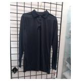 APPEARS NEW - Tru-Spec Ladies Long Sleeve 100% Poly Performance Polo, Navy. Size Small   - Retail: $74