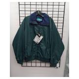APPEARS NEW - Tri-Mountain 8000 Volunteer Jacket Green/Navy (Size Small)  - Retail: $95