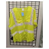 GSS High Visibility Safety Shirt ANSI/ISEA 511, Lime. Size 2XL