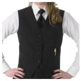 APPEARS NEW - Lady Henry Segal Black Formal Vest (Size XS) Set of 2