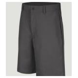APPEARS NEW - Red Kap Charcoal Grey Work Shorts (Size 32w 10L) Set of 2