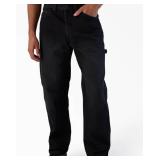 APPEARS NEW - Dickies Staydark Black Work Jeans (Size 40x30) Set of 2