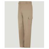 APPEARS NEW - Red Kap Khaki Cargo Work Pants (Size 44w 29L)
