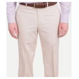APPEARS NEW - Geoffrey Beene Perfect Fit Khaki Dress Pants 32x30  - Retail: $50