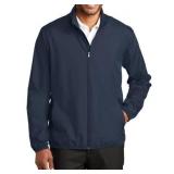 APPEARS NEW - Port Authority Navy Blue Zipper Jacket (Size XL)