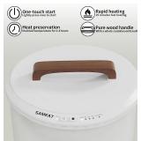 $80 SAMEAT Heated Towel Warmers - Fits Two 40"X70" Towels