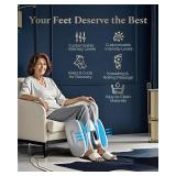 $130 HomeCare Foot Massager with Heat & Ice Therapy, Shiatsu Kneading