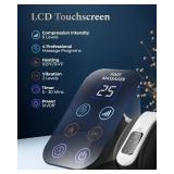 $130 HomeCare Foot Massager with Heat & Ice Therapy, Shiatsu Kneading