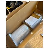 $87 Buffet Lamps Set of 2, 28.5" Brass Finish with Linen Shade, UL